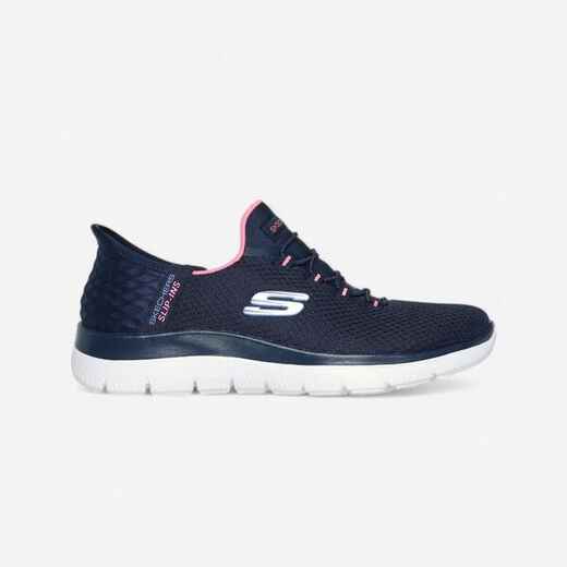 
      Women's fitness walking trainers, Slip ins summits dream navy
  